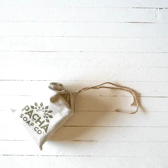 Mini Canvas Gift Bag - Image 3