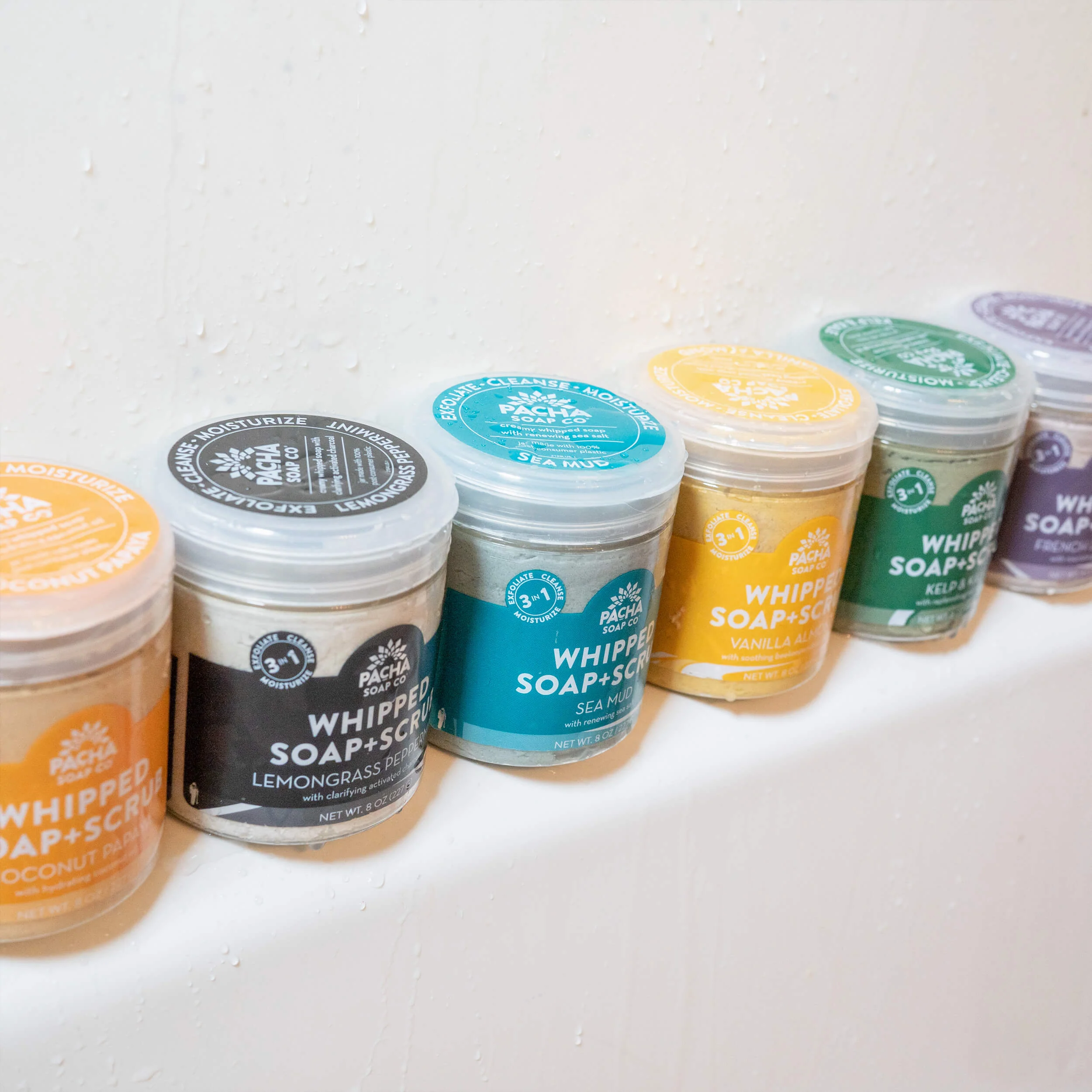 Lemongrass Peppermint Whipped Soap + Scrub - Image 4