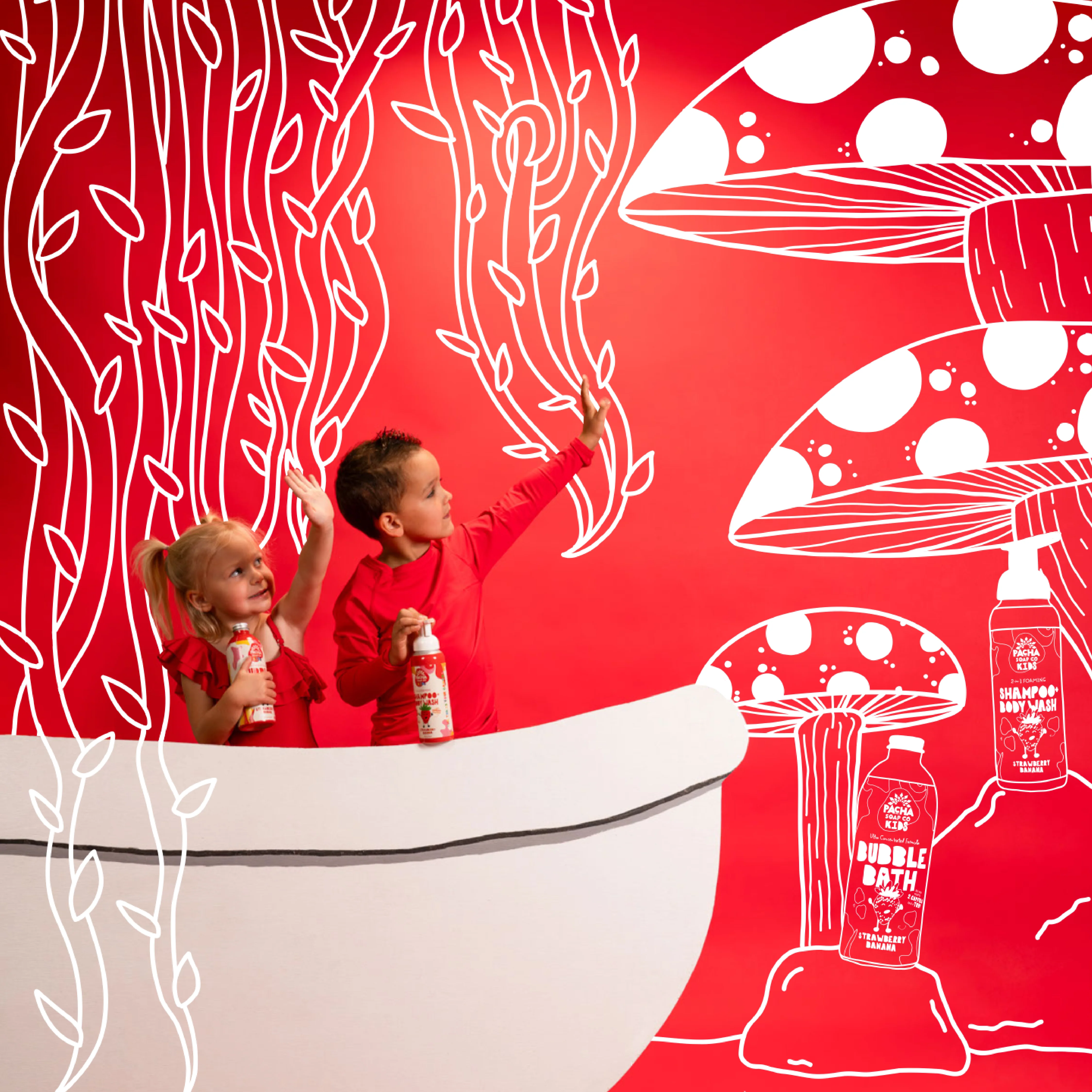 Strawberry Banana Ultra Concentrated Bubble Bath - Image 6