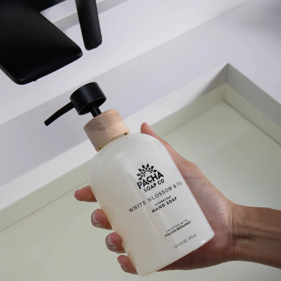 White Blossom & Fig Hand Soap - Image 4