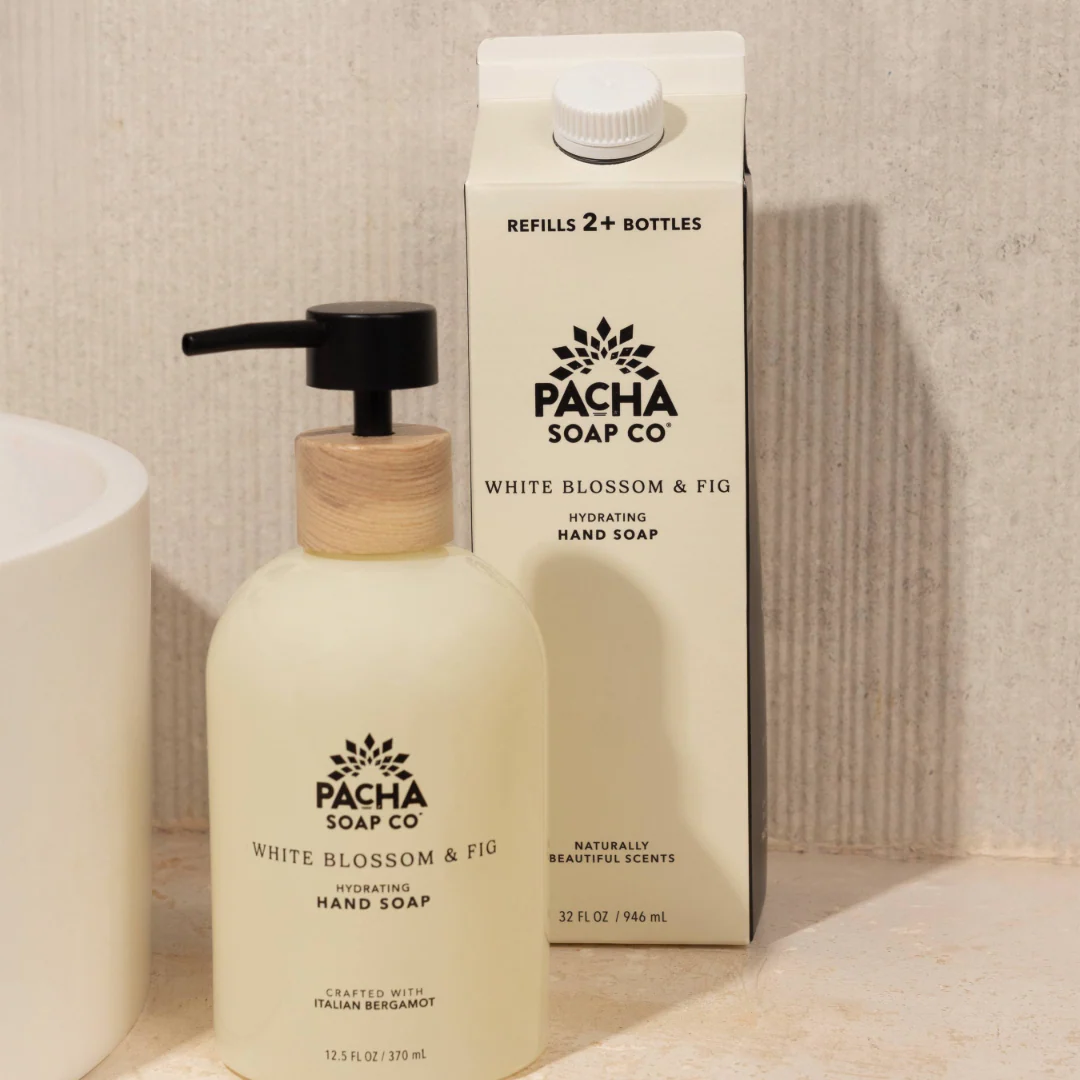 White Blossom & Fig Hand Soap - Image 5