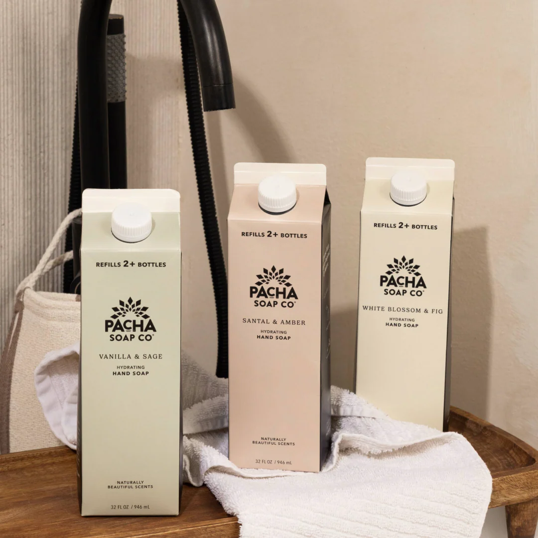 White Blossom & Fig Hand Soap Refill - Image 4
